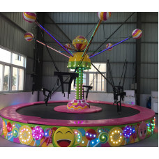 Аттракцион карусель Happy Bungee на 6 мест