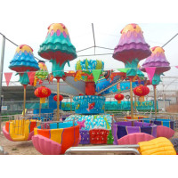 Аттракцион карусель Happy Jellyfish на 24 места