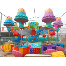 Аттракцион карусель Happy Jellyfish на 24 места