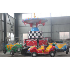 Аттракцион карусель Jumping Car на 24 места