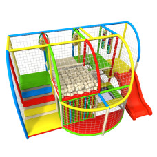 Детский игровой лабиринт "Сказка", 4х2,5 клетки