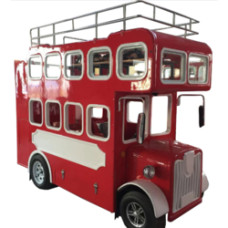 Дитяча залізниця на пневмоході Red Bus