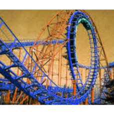 Атракціон американські гірки Roller Coaster