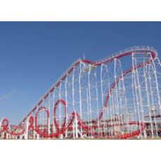 Атракціон американські гірки Big-Scale Roller Coaster