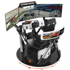 Атракціон Віртуальна реальність 3 Screen Racing